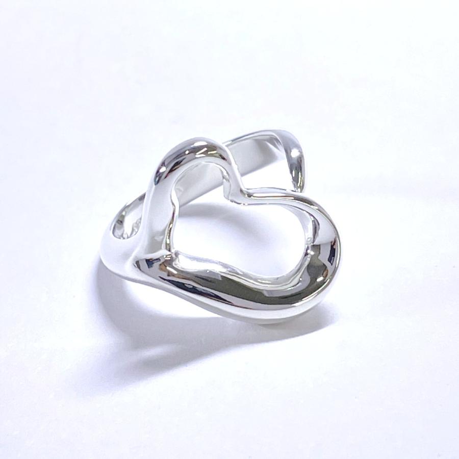 TIFFANY&Co. ティファニー リング・指輪 オープンハート Elsa Peretti シルバー925 7825 シルバー レディース 中古  :F2015198:JP-Brands.com Yahoo!店 - 通販 - Yahoo!ショッピング