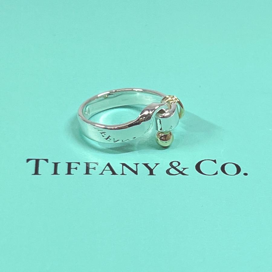 10号 ティファニー TIFFANY&Co. リング・指輪 フック&アイ シルバー925