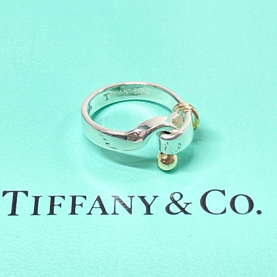 ☆9号☆ティファニー TIFFANY&Co. リング・指輪 ラブノット フック