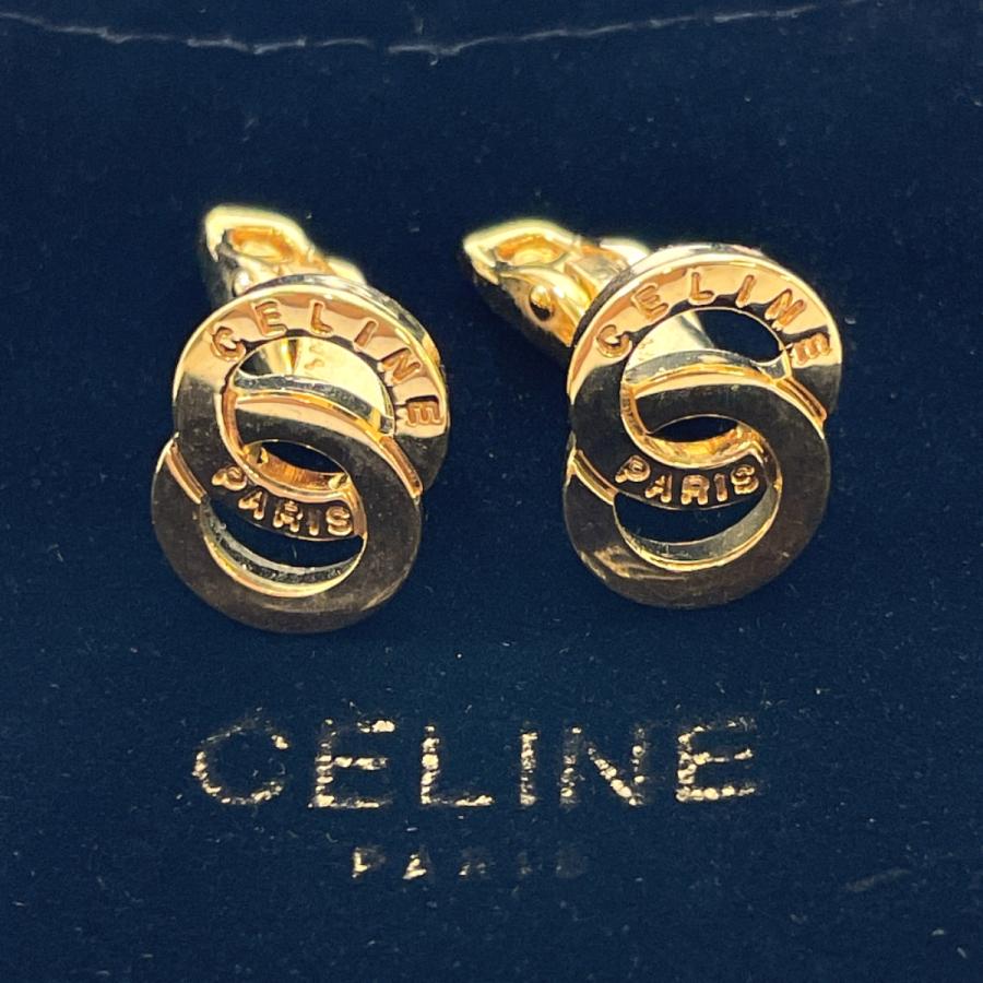 CELINE（セリーヌ） カフス メタル ゴールド カフリンクス : JP-Brands