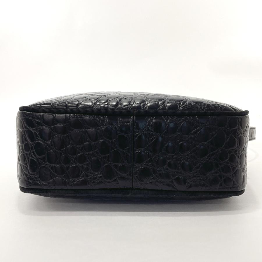 【極美品】☆サルバトーレフェラガモ  Vintage クロコ　ショルダー　ヴェラ Salvatore Ferragamo(サルヴァトーレフェラガモ) / クロコ型押し