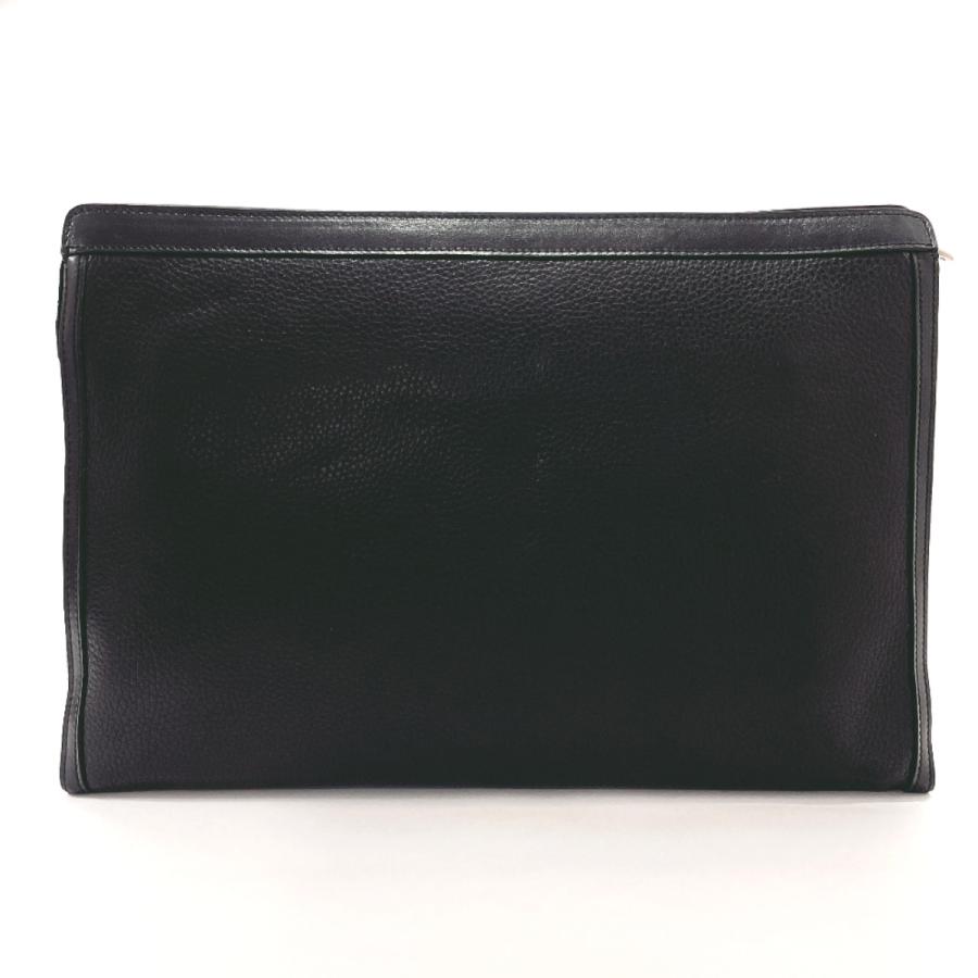 CELINE（セリーヌ） クラッチバッグ レザー ブラック セカンドバッグ