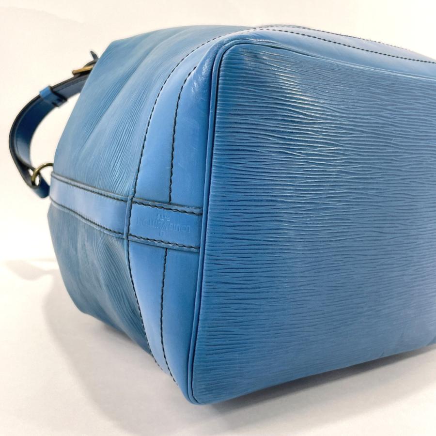 LOUIS VUITTON(ルイヴィトン) ショルダーバッグ エピ ノエ M44005 トレドブルー レザー（LVロゴの刻印入り） LOUIS VUITTON - LOUIS VUITTON(ルイヴィトン) ショルダーバッグ エピ
