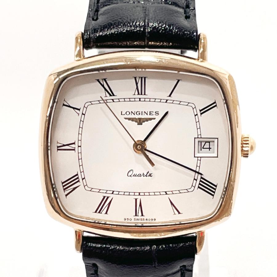 LONGINES（ロンジン） 腕時計 ステンレススチール/レザー ゴールド