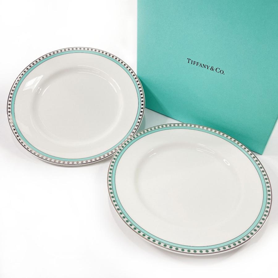 Tiffany & Co. 陶器プレート セット ティファニー￼花と鳥陶器プレート