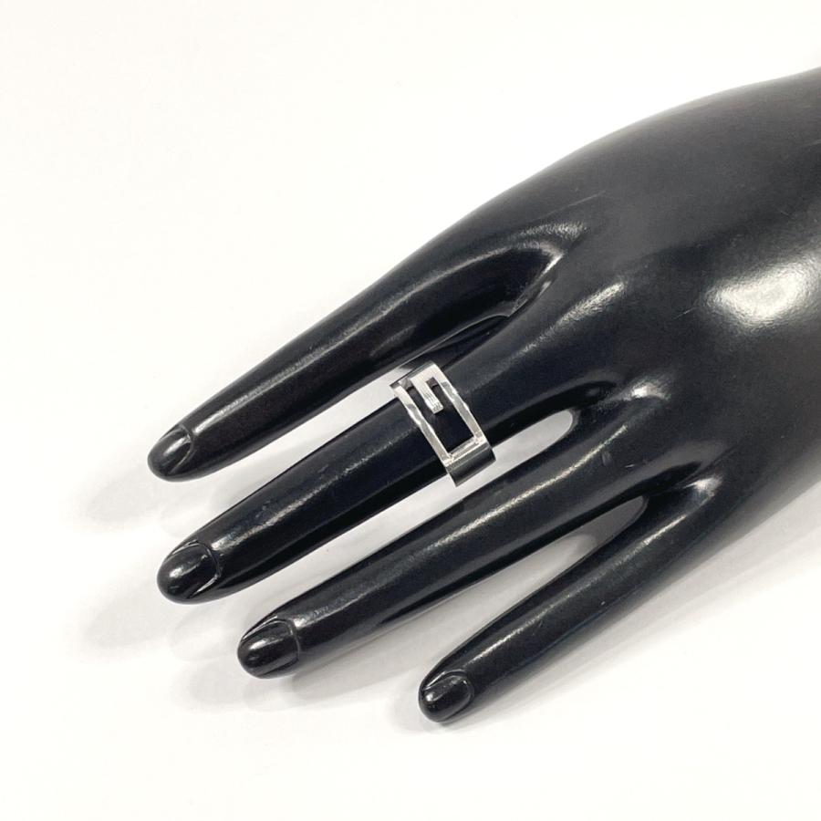 新品仕上げ GUCCI G リング 9.5号 美品 シルバー925 GUCCI 9.5号 グッチ リング・指輪 ブランデッド カットアウトG