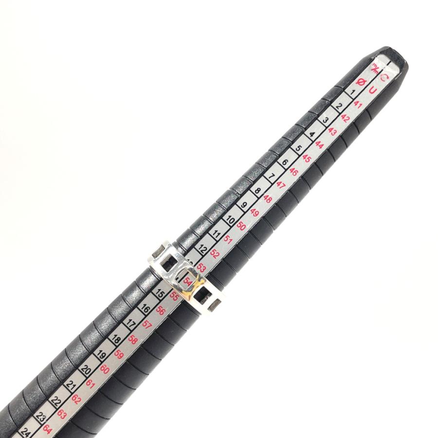 GUCCI（グッチ） 14号 リング・指輪 オープン スクエア シルバー925