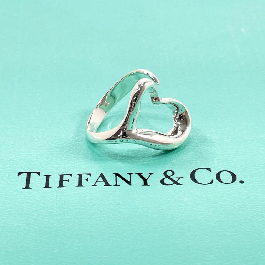 ティファニー　オープンハートリング　エルサ・ペレッティ　10号 TIFFANY&Co.（ティファニー） 10号 リング・指輪 オープンハート