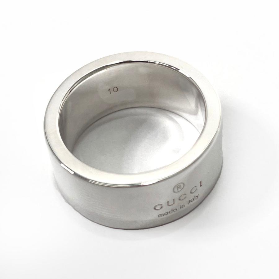 GUCCI 9号 グッチ リング・指輪 ロゴ アクセサリー シルバー925 新品