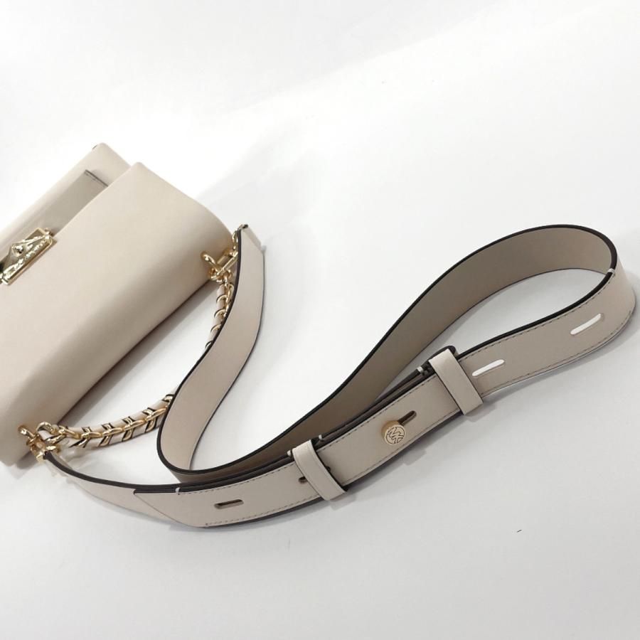 【美品】MICHAEL KORS　マイケルコース　ショルダーバッグ　アイボリー 極美品】MICHAEL KORS マイケルコース JET SET TRAVEL ショルダー