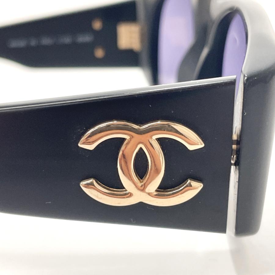 CHANEL（シャネル） サングラス 01451 90405 合成樹脂 ブラック メガネ