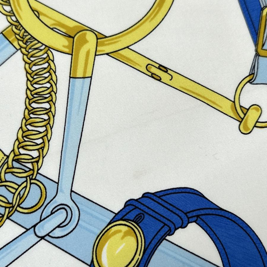 HERMES（エルメス） スカーフ カレ90 大判スカーフ Eperon d'or 黄金の