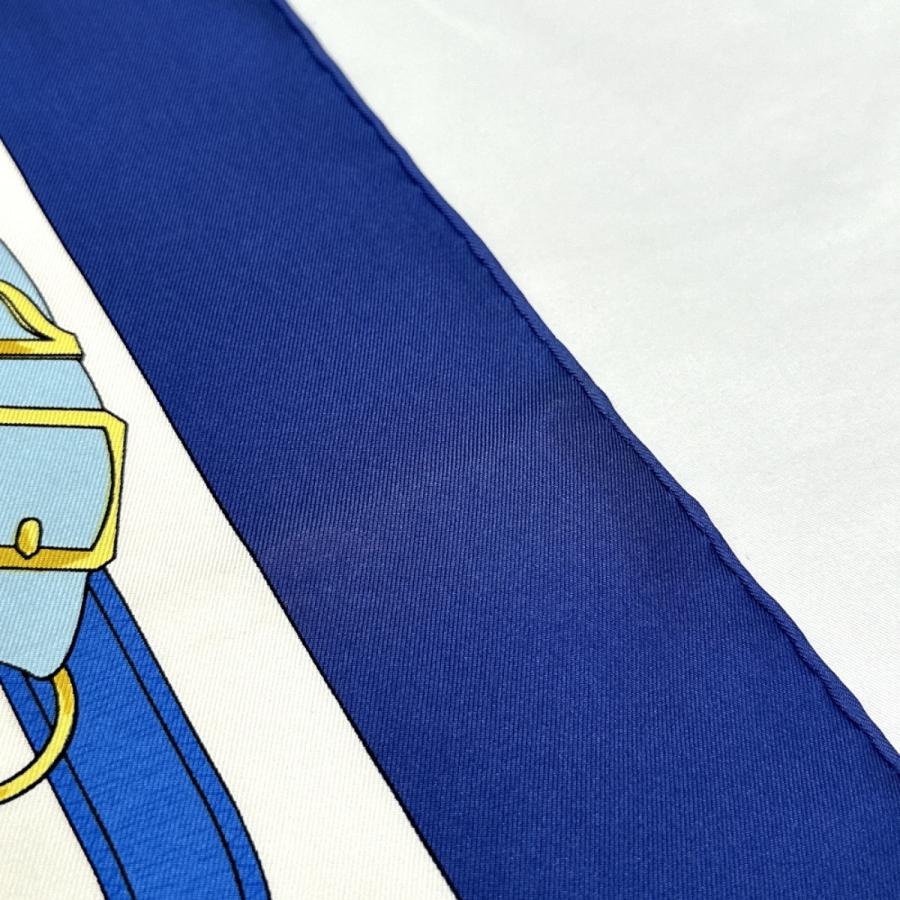 HERMES（エルメス） スカーフ カレ90 大判スカーフ Eperon d'or 黄金の