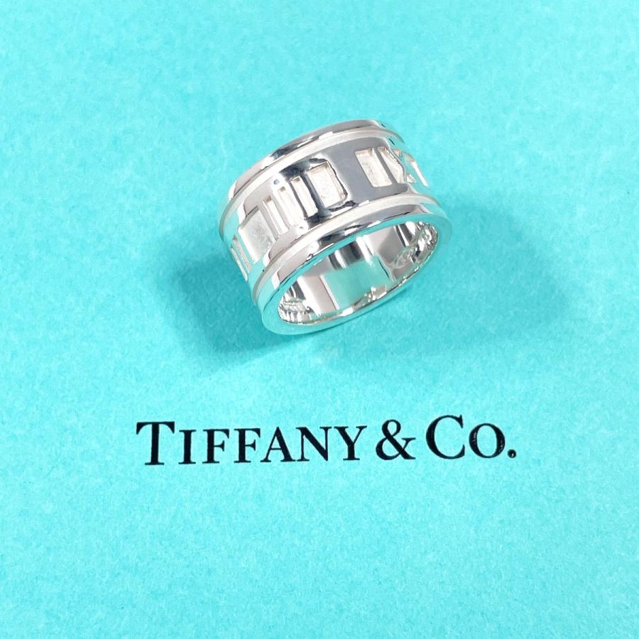 りりティファニー アトラス リング SV925 14号 シルバー TIFFANY&Co.（ティファニー） 14号 リング・指輪 アトラス シルバー925