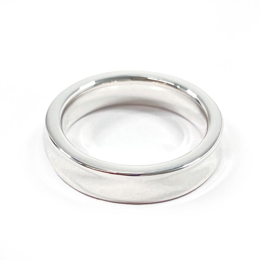 美品 ティファニー リング ナロー 1837 シルバー 925 15号 国内直営 **Tiffany & Co** 1837リング シルバー ナロー (Tiffany & Co