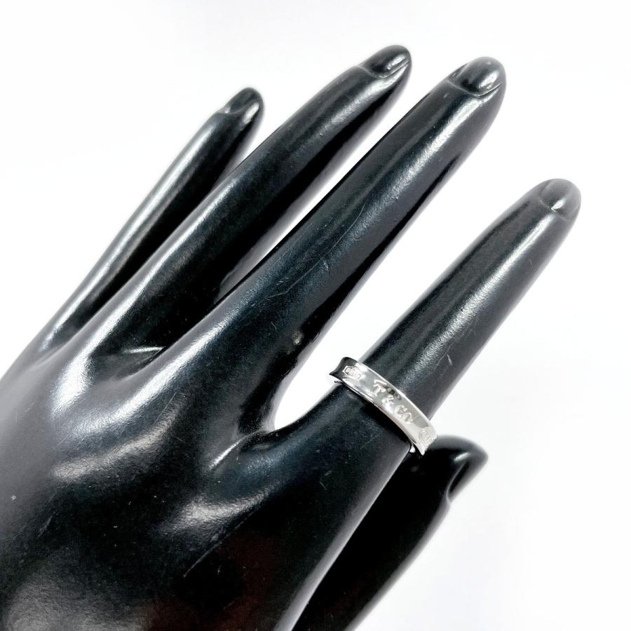 極美品 ティファニー 1837 ナロー リング 6号 シルバー925 ティファニー Tiffany & Co 1837 ナロー シルバー シルバー925 リング