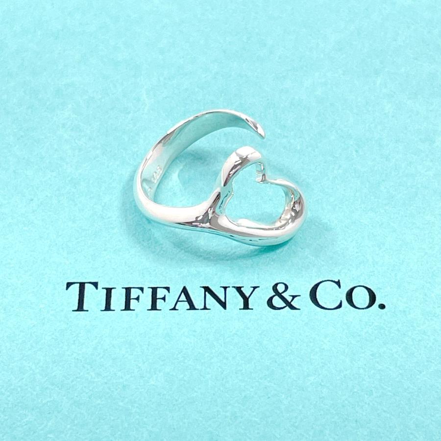 ティファニー　ハートノーツ　ネックレス　リング　1837　9号　セット　指輪　シルバー　アクセサリー　ブランド　Tiffany＆Co． TIFFANY&Co.（ティファニー） 9号 リング・指輪 オープンハート エルサ