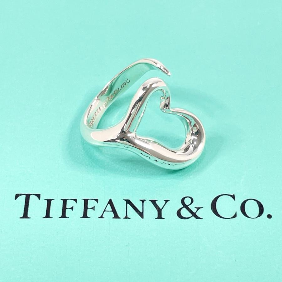 TIFFANY&Co.（ティファニー） 8号 リング・指輪 オープンハート エルサ