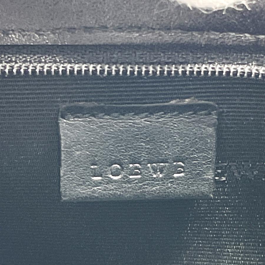 LOEWE ロエベ ポーチ レザー ブラック ペンケース メガネケース