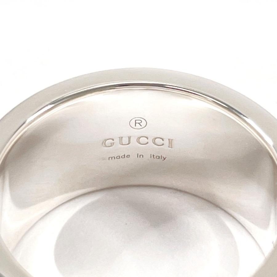 GUCCI（グッチ） 12号 リング・指輪 カットアウト G Gロゴ ワイド