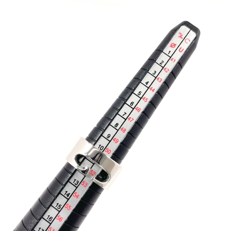 GUCCI（グッチ） 12号 リング・指輪 カットアウト G Gロゴ ワイド