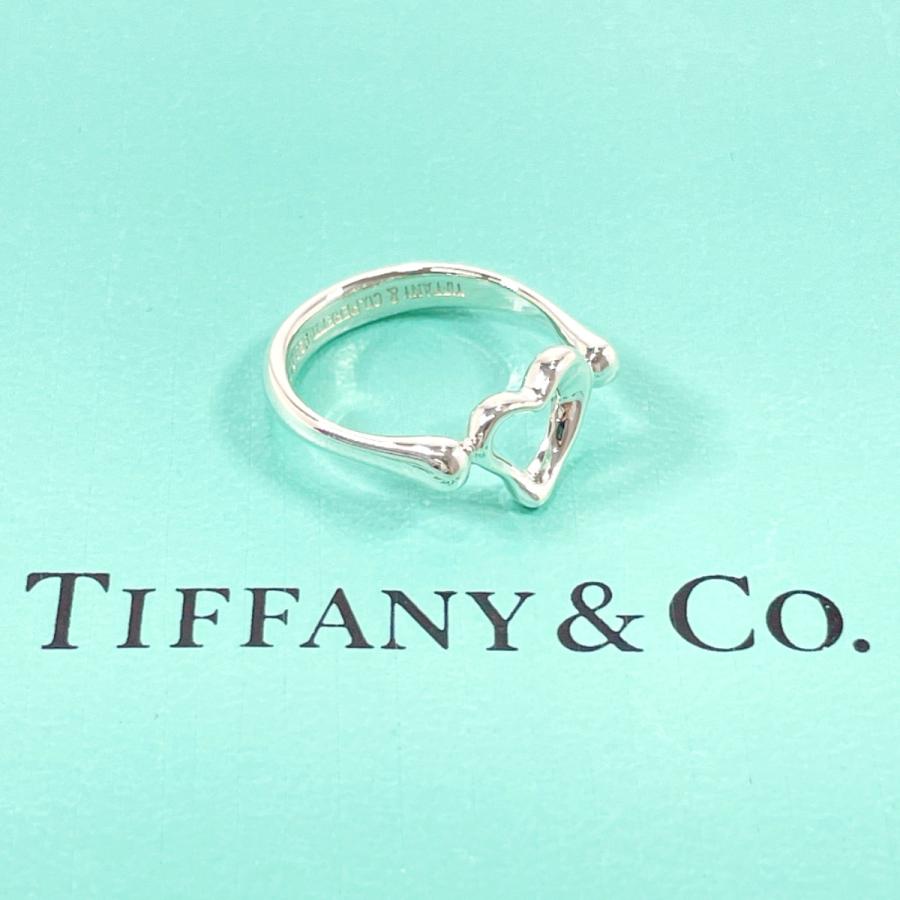 TIFFANY&Co.（ティファニー） 8.5号 リング・指輪 オープンハート