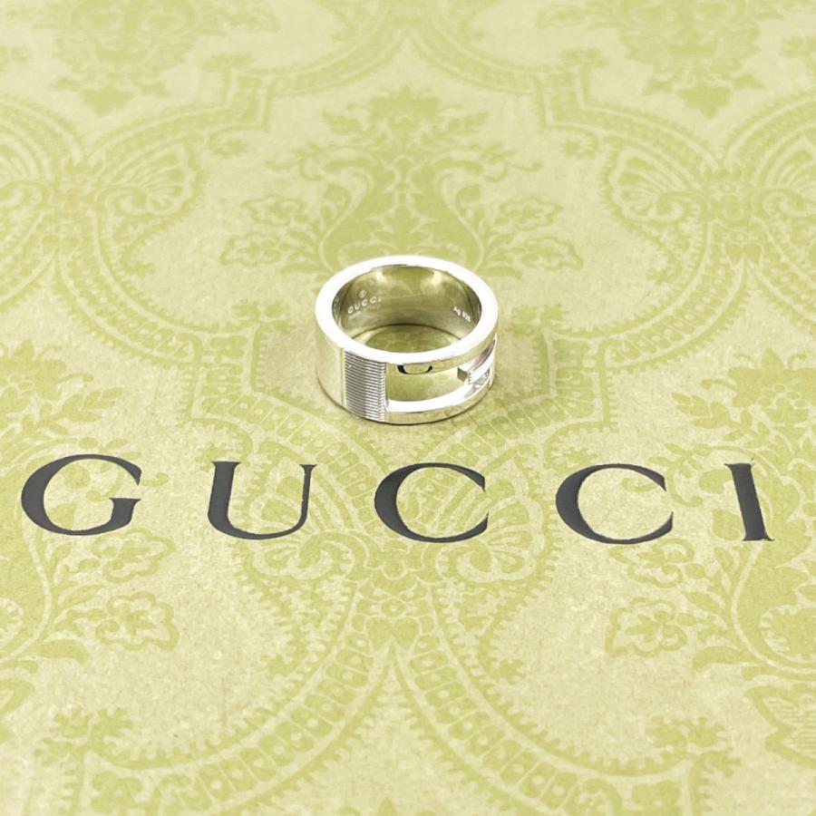 GUCCI（グッチ） 7.5号 リング・指輪 ブランデッド カットアウトG