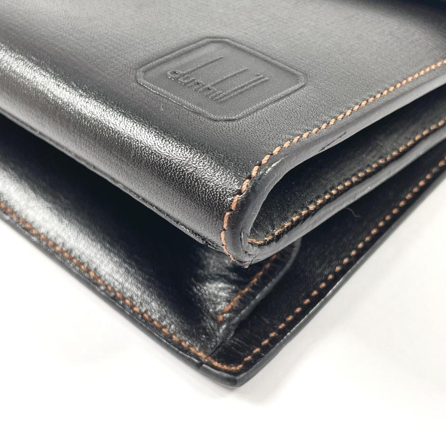 dunhill（ダンヒル） セカンドバッグ クラッチバッグ レザー ブラック