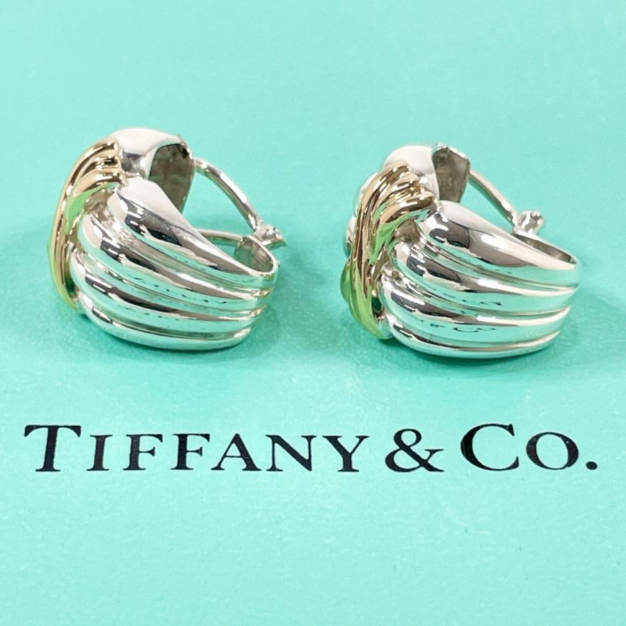 ティファニー TIFFANY&Co. イヤリング シルバー925/K18ゴールド ジュエリー アクセサリー 新品仕上げ済み｜jpbrands｜02