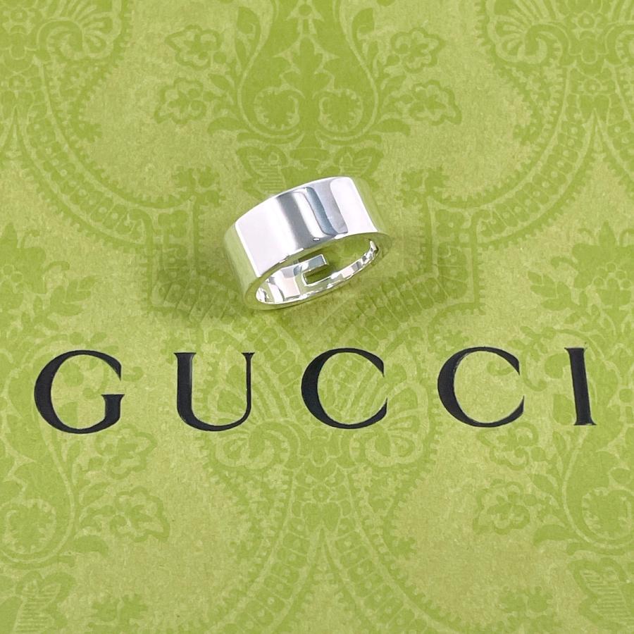 GUCCI（グッチ） 11号 リング・指輪 ブランデッド カットアウトG 表記