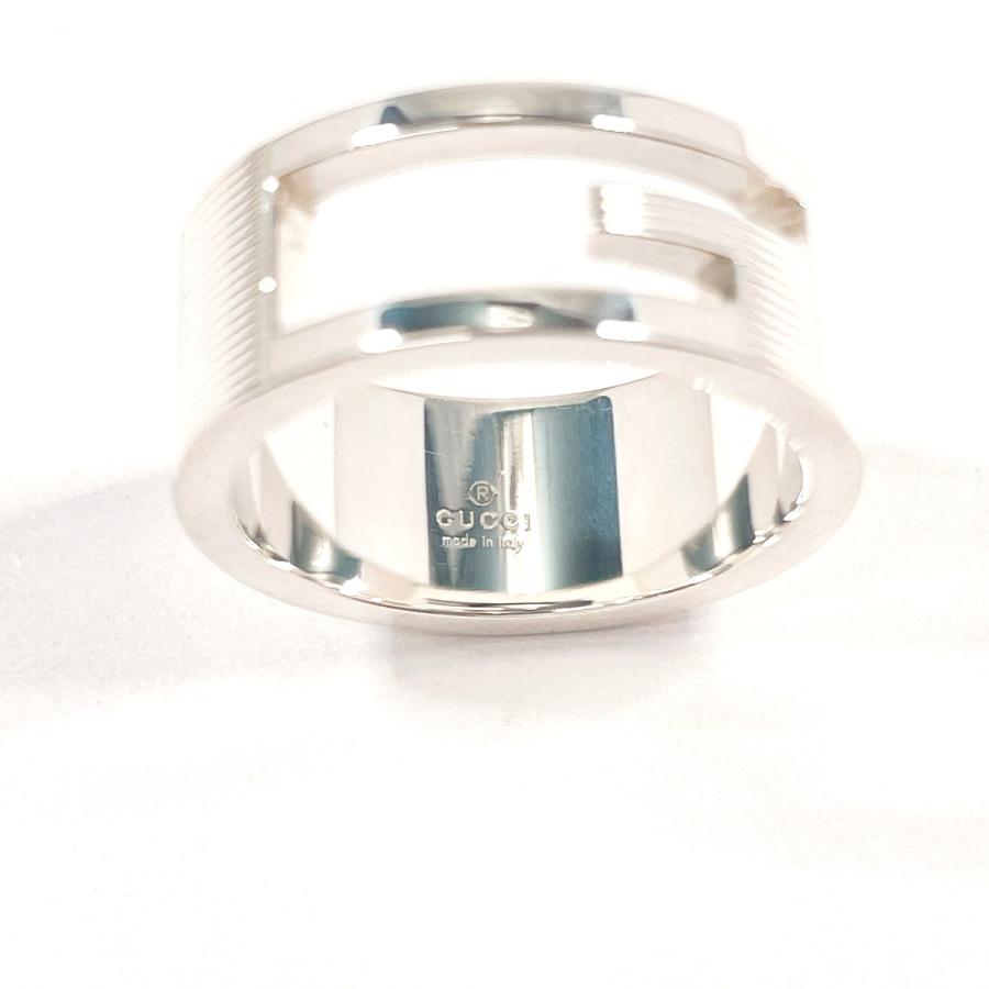 GUCCI（グッチ） 11号 リング・指輪 ブランデッド カットアウトG 表記