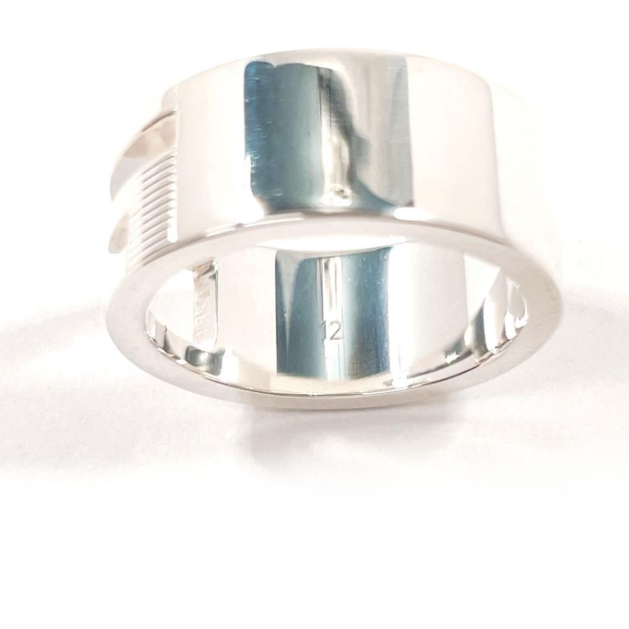 GUCCI（グッチ） 11号 リング・指輪 ブランデッド カットアウトG 表記