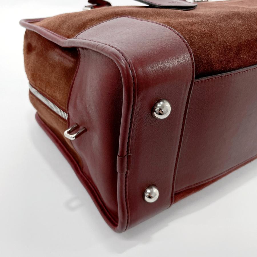 LOEWE（ロエベ） ハンドバッグ アマソナ 32 スウェード/レザー