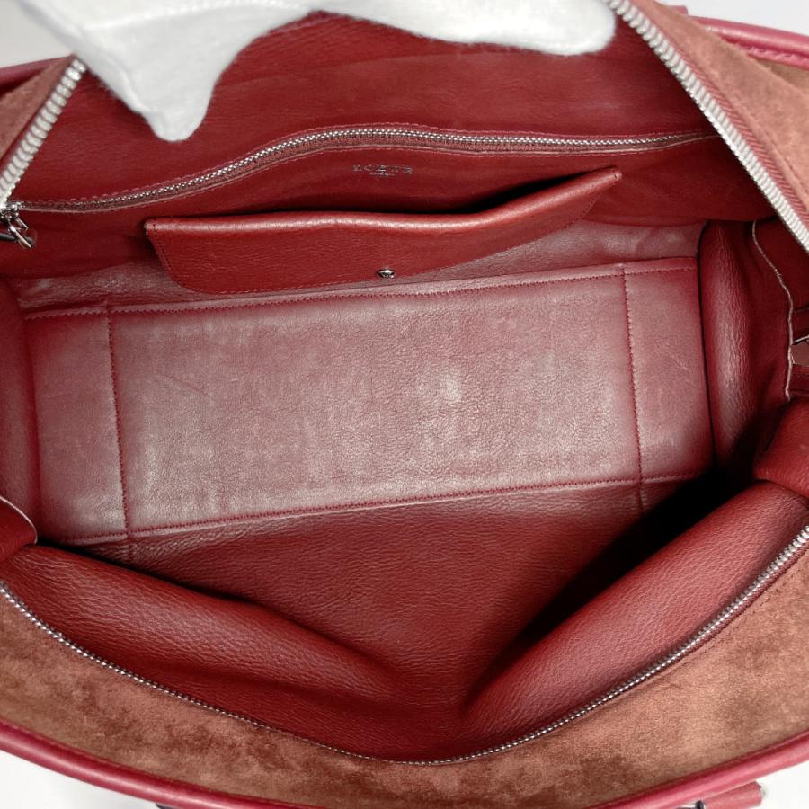 LOEWE（ロエベ） ハンドバッグ アマソナ 32 スウェード/レザー