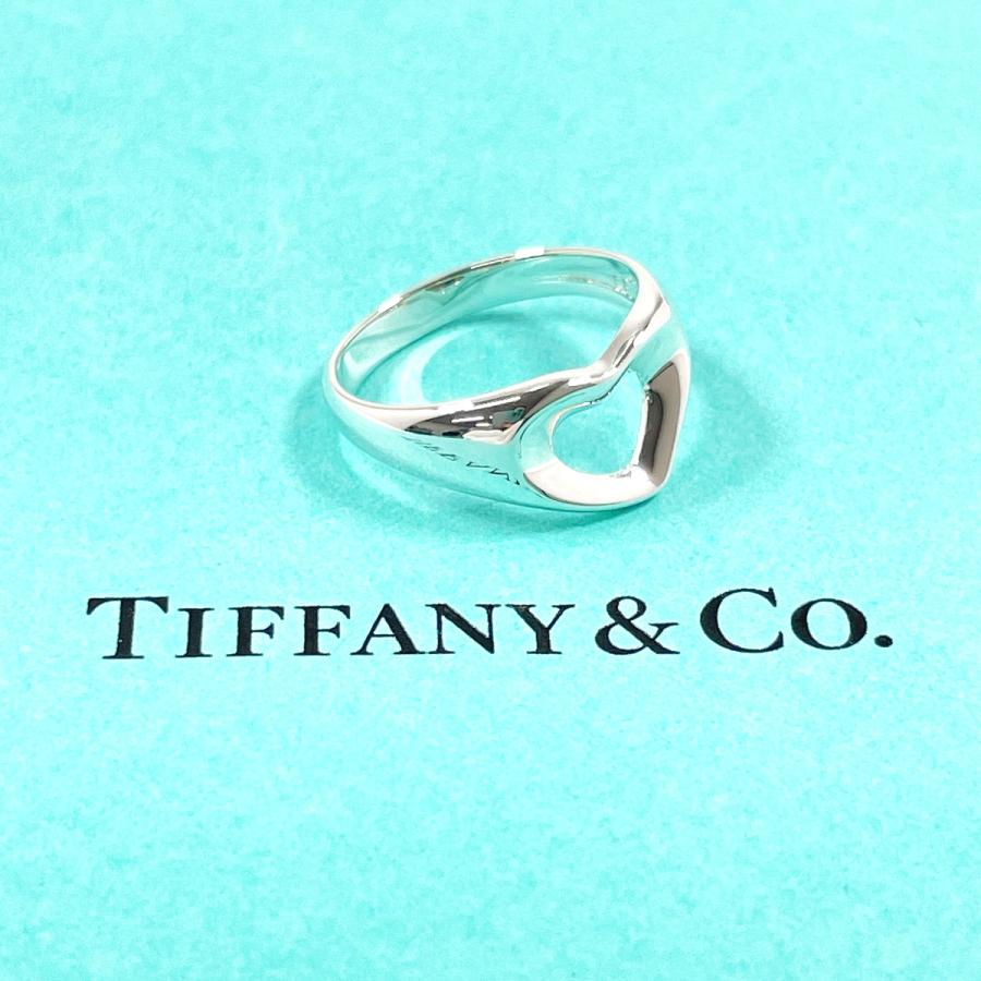 ティファニー　TIFFANY　10.5号　ナロー リング　定番　良品　625 TIFFANY&Co.（ティファニー） 10.5号 リング・指輪 オープンハート