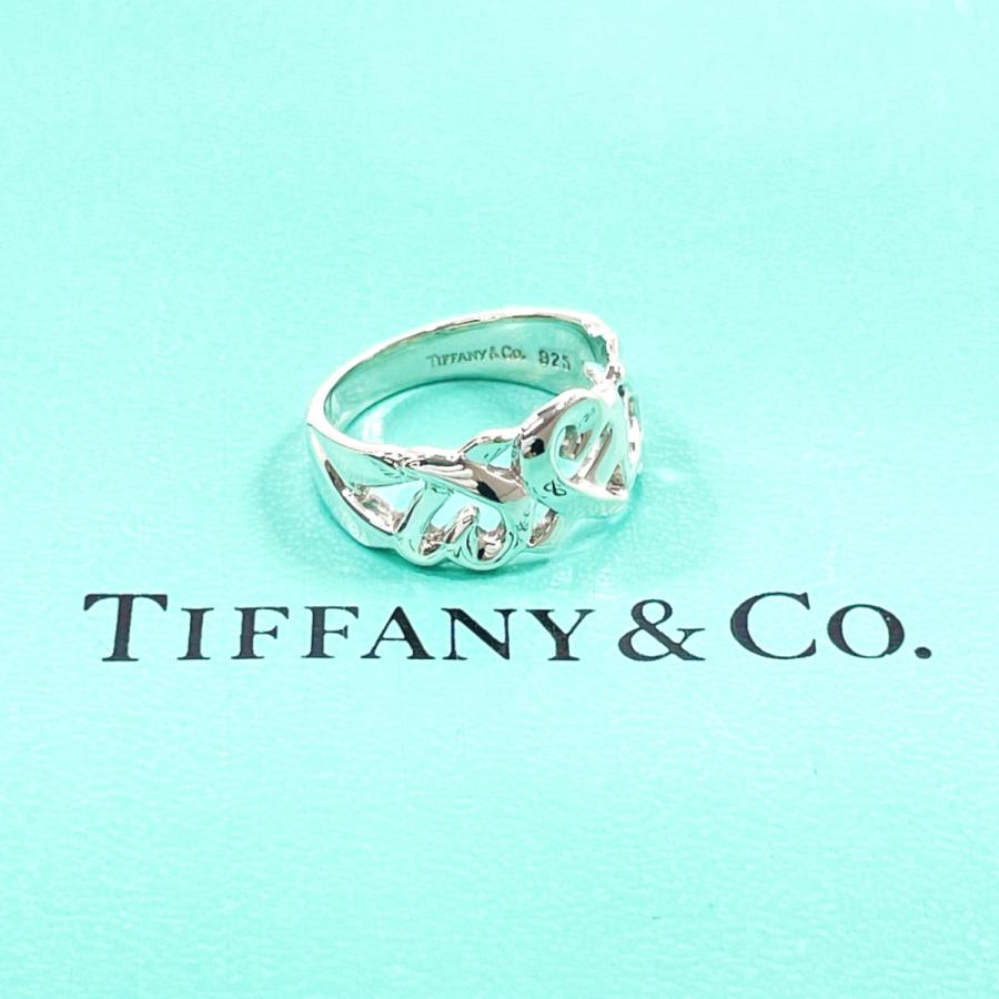 TIFFANY&Co.】ラビング ハートリング 10号 - アクセサリー TIFFANY&Co.】ラビング ハートリング 10号 - アクセサリー