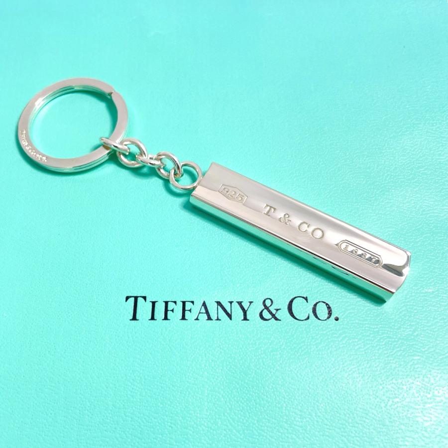 TIFFANY&Co. ティファニー キーホルダー 1837 バー キーリング TIFFANY&Co. ティファニー キーホルダー 1837 バー キーリング