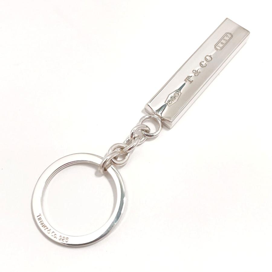 TIFFANY&Co. ティファニー キーホルダー 1837 バー キーリング TIFFANY&Co. ティファニー キーホルダー 1837 バー キーリング