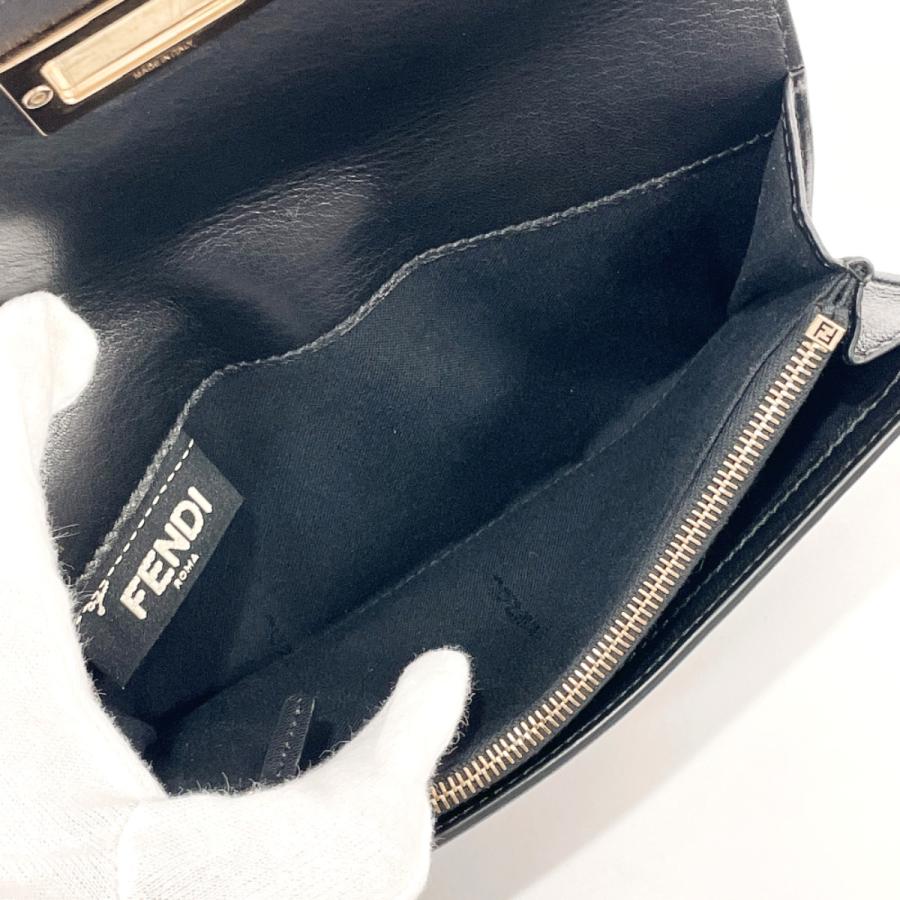 FENDI（フェンディ） 二つ折り 長財布 8M0308 ピーカブー レザー