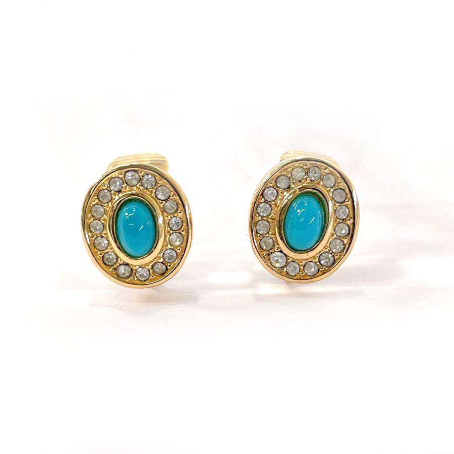 クリスチャンディオール Christian Dior イヤリング メタル/ライン  