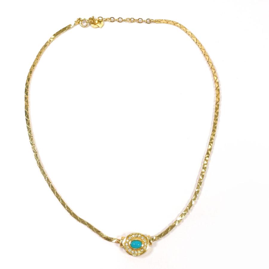 クリスチャンディオール Christian Dior ネックレス メタル/ライン