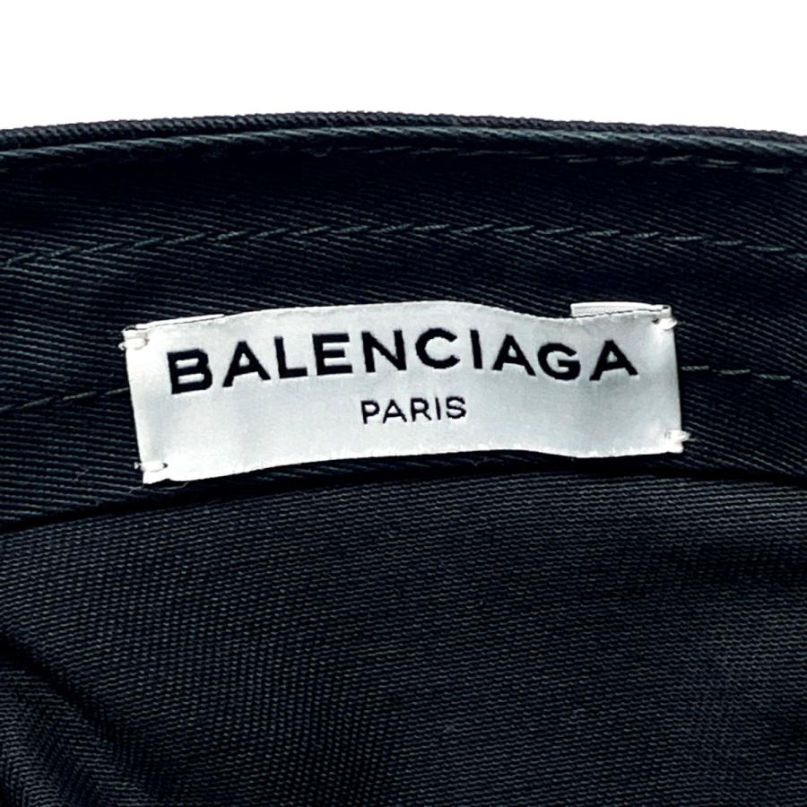 BALENCIAGA（バレンシアガ） キャップ 452245 コットン ブラック 帽子