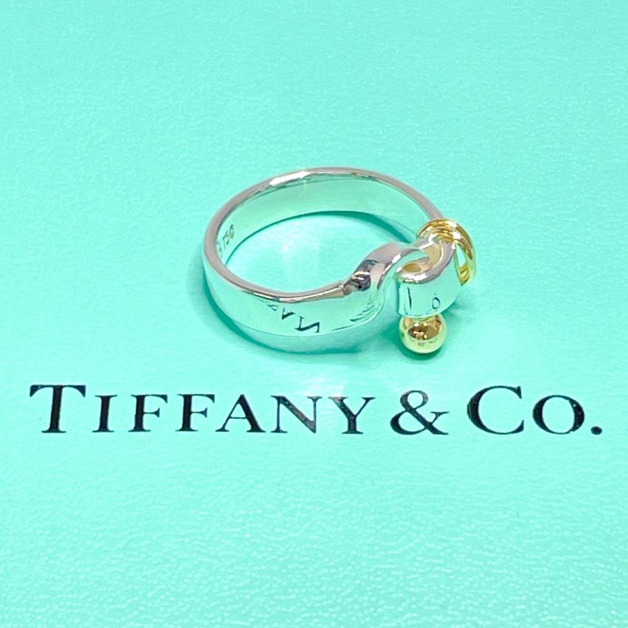 11号 ティファニー TIFFANY&Co. リング・指輪 フック＆アイ シルバー 