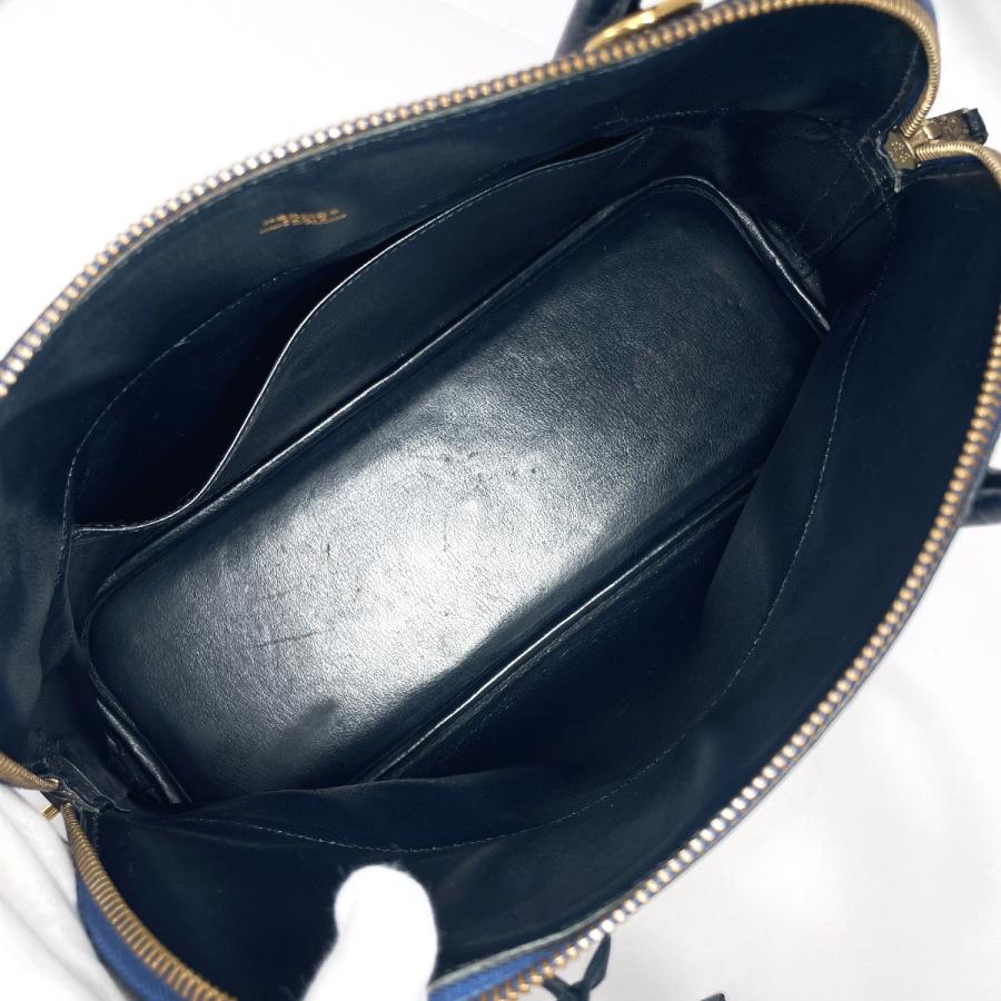 HERMES（エルメス） ハンドバッグ ボリード 31 シェーブル ネイビー