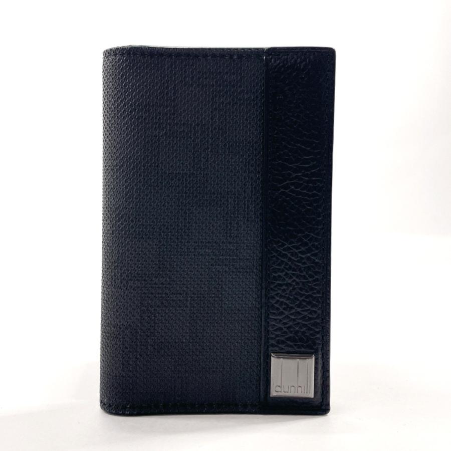 dunhill（ダンヒル） キーケース 7連 L2LH50Z PVC/レザー ブラック