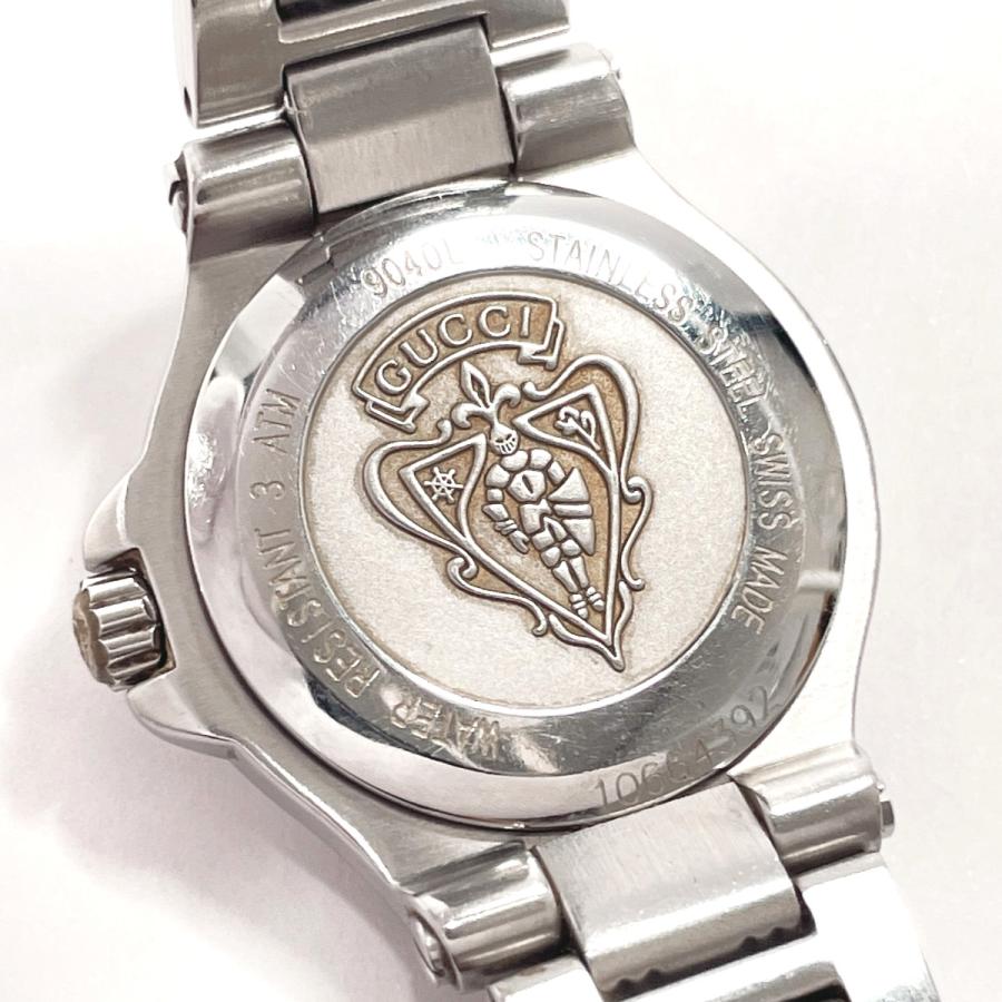 GUCCI（グッチ） 腕時計 9040L ステンレススチール シルバー クオーツ