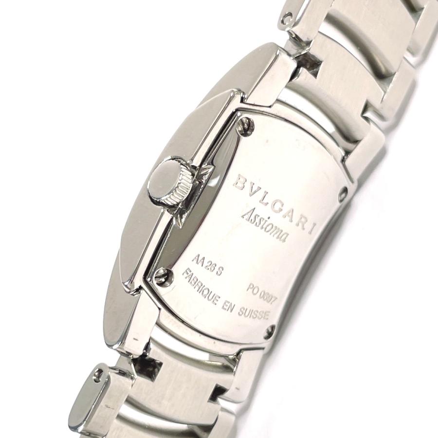 ブルガリ BVLGARI 腕時計 AA26S アショーマ ステンレススチール 