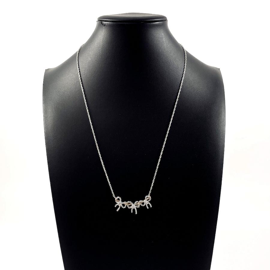 TIFFANY&Co. ティファニー ネックレス トリプルリボン シルバー TIFFANY&Co. ティファニー ネックレス トリプルリボン シルバー