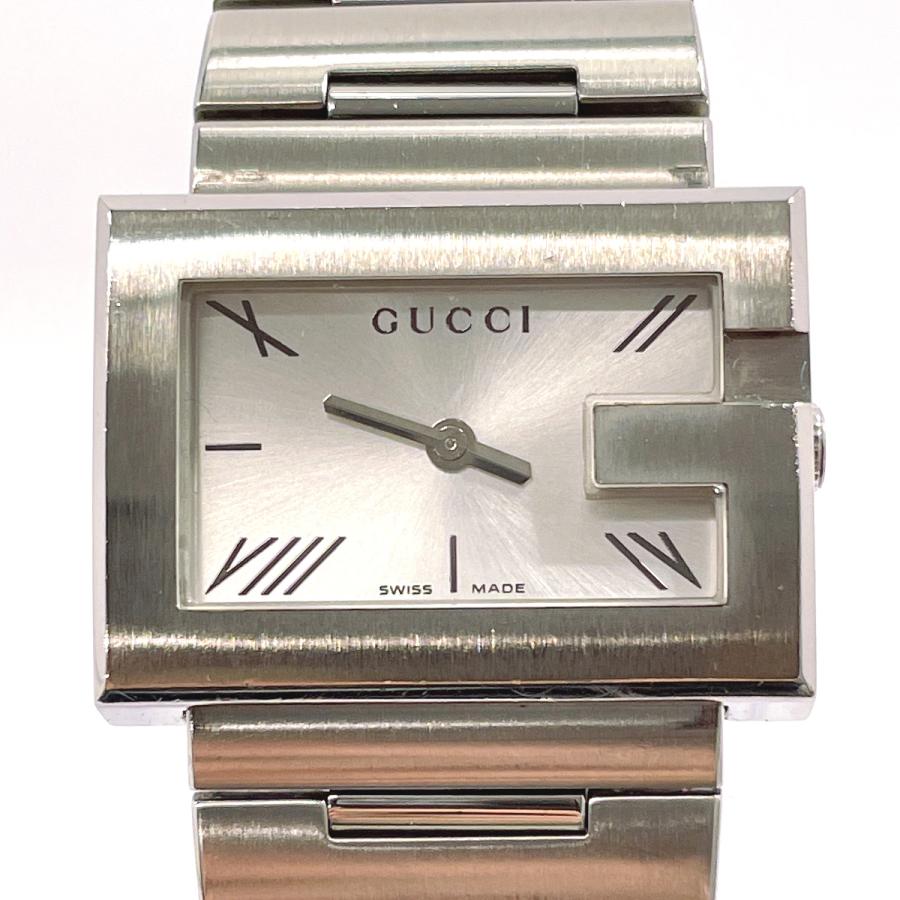 GUCCI（グッチ） 腕時計 100L Gレクタングル ステンレススチール