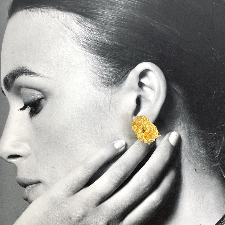 クリスチャンディオール Christian Dior イヤリング ヴィンテージ 